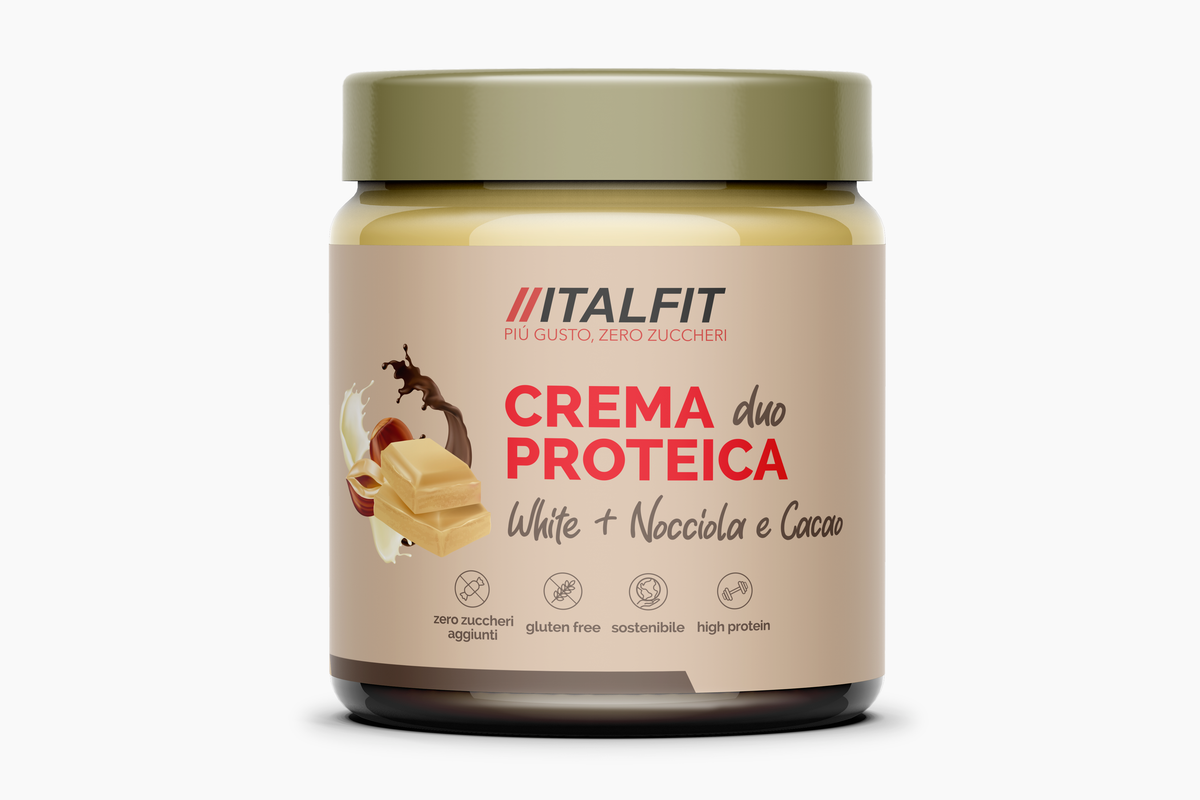 ITALFIT - DUO 200g (Nocciole e cacao + white)