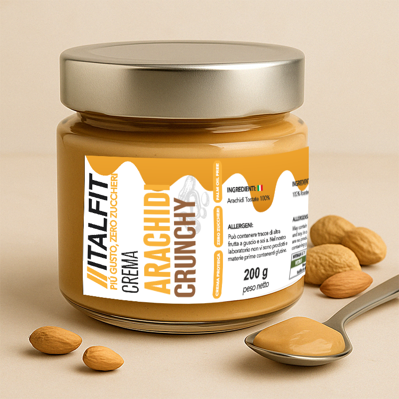 Crema 100% D'Arachidi Crunch