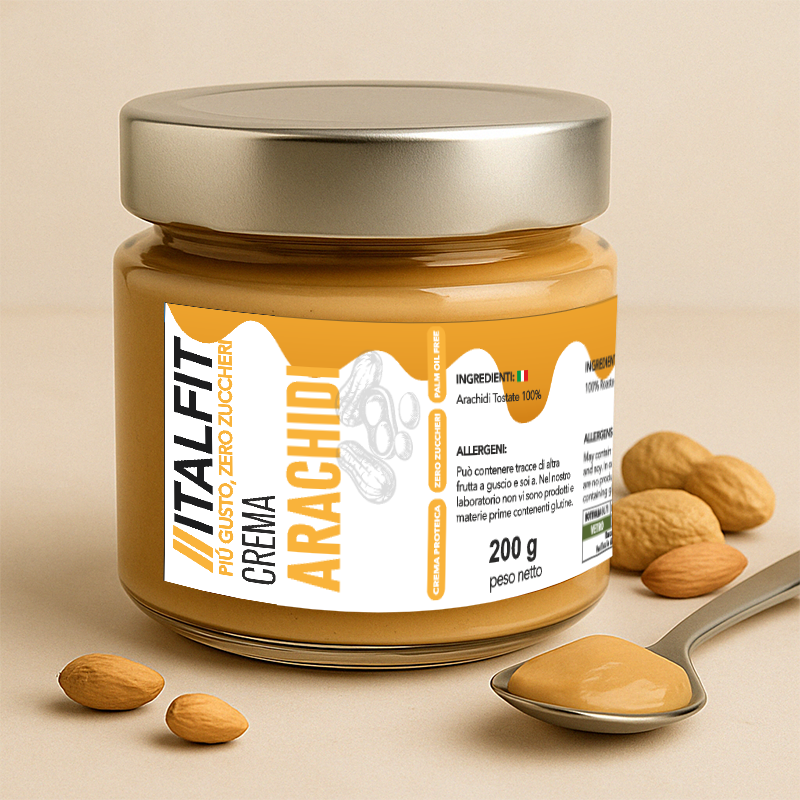 Crema 100% D'Arachidi Naturale