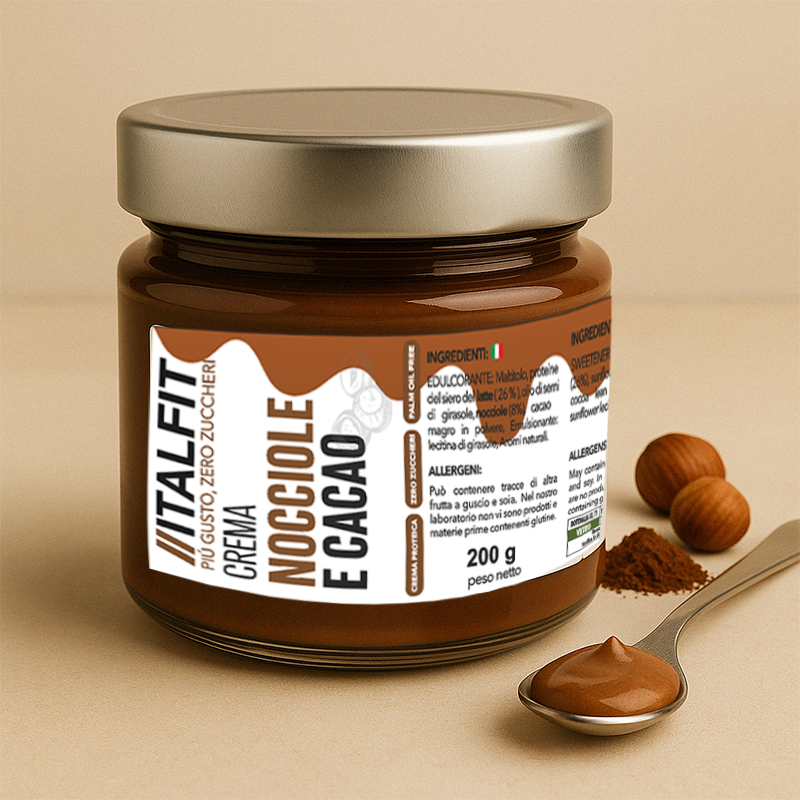 FitCream Nocciole e Cacao 200g