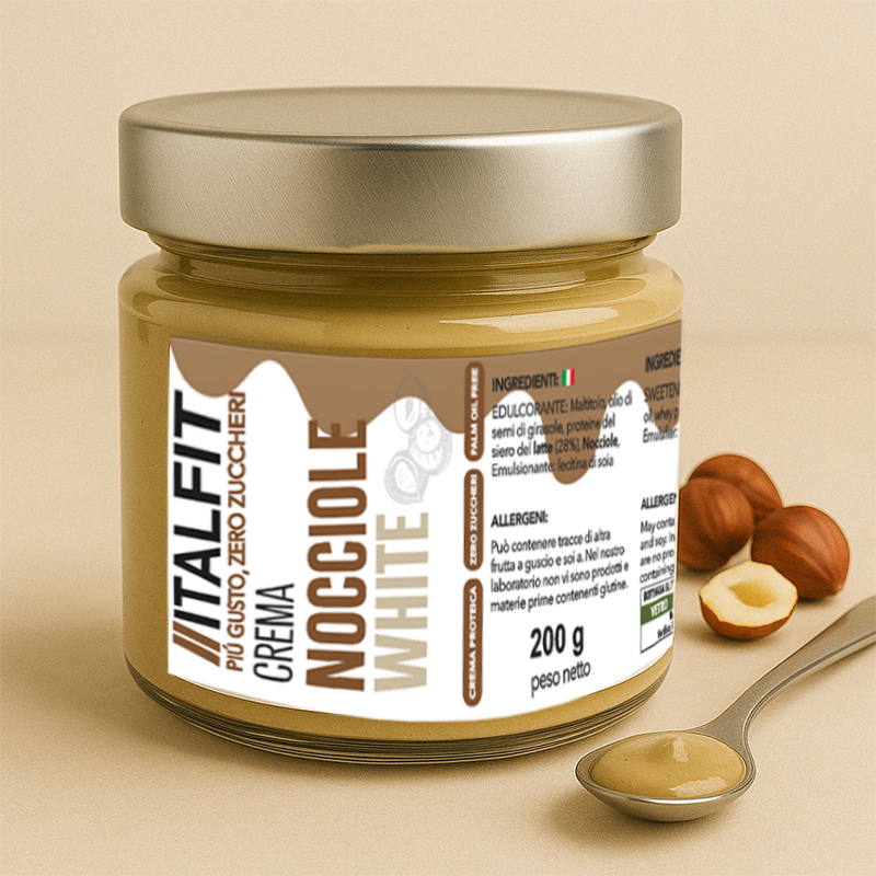 FitCream Nocciola White 200 g