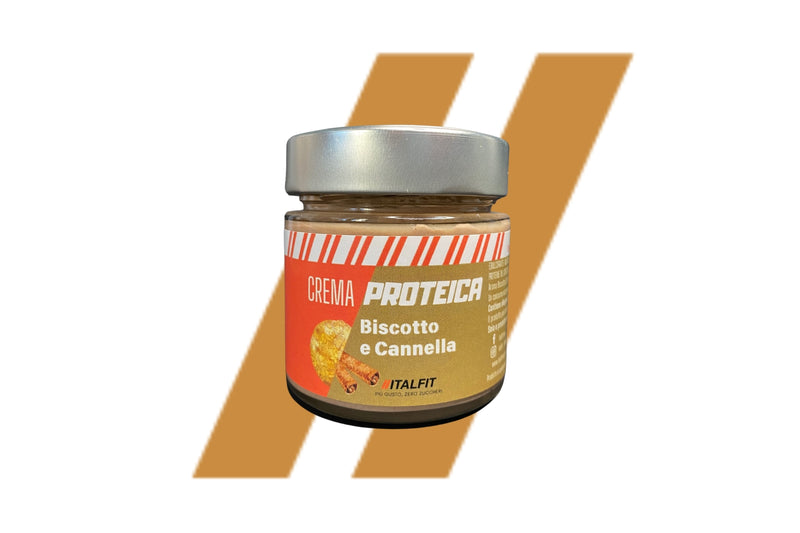 Crema Proteica Biscotto e Cannella da 250g