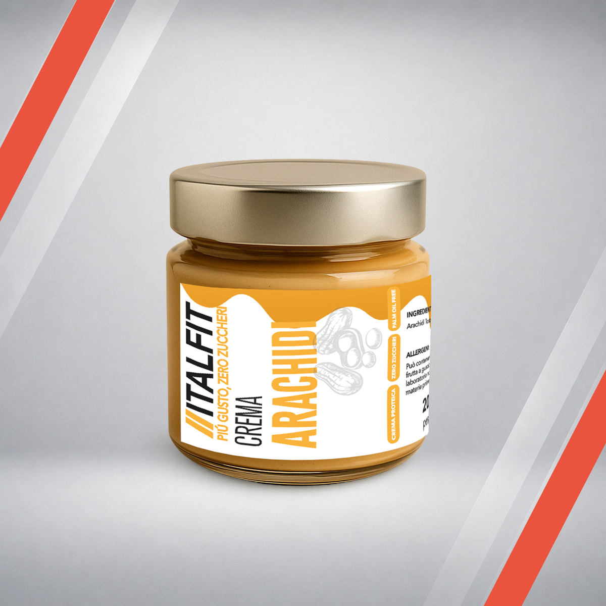 Crema 100% D'Arachidi Naturale