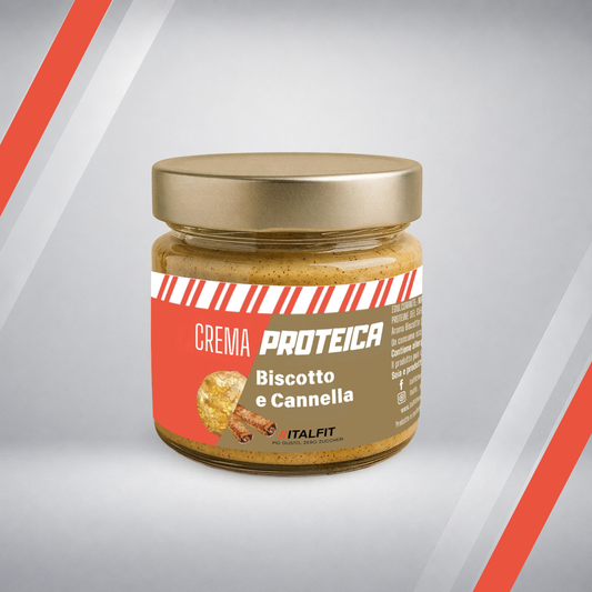 Crema Proteica Biscotto e Cannella da 250g