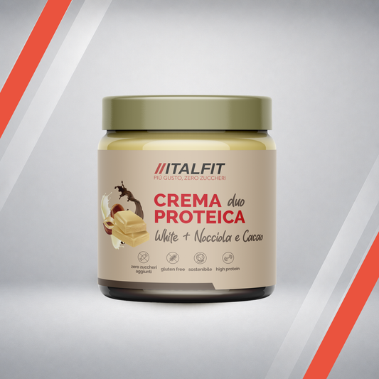 ITALFIT -  DUO 200g (Nocciole e cacao + white)