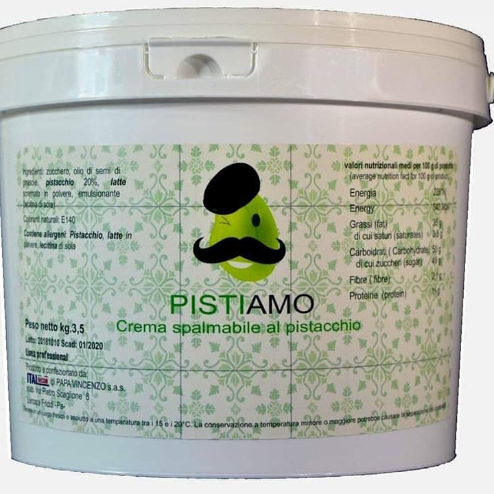 PISTIAMO - Crema Spalmabile al Pistacchio - ITALFIT